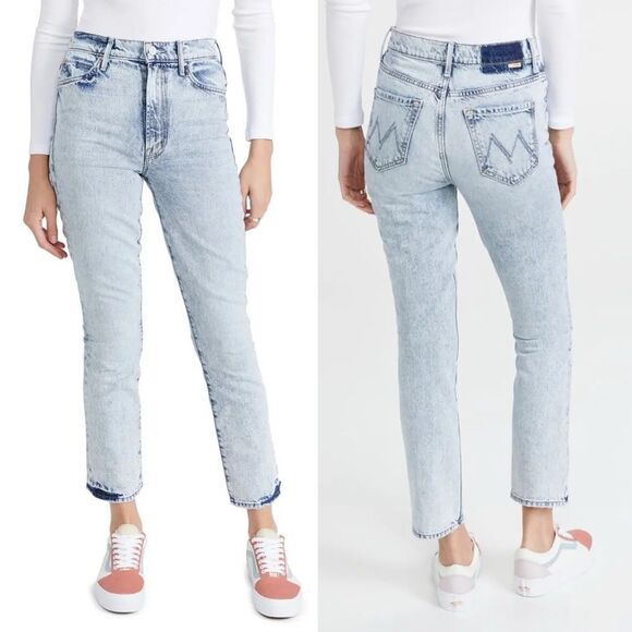 Mother Superior Denim Swooner Rascal Ankle Light Wash Cotton Jeans Size 26 - Picture 10 of 10